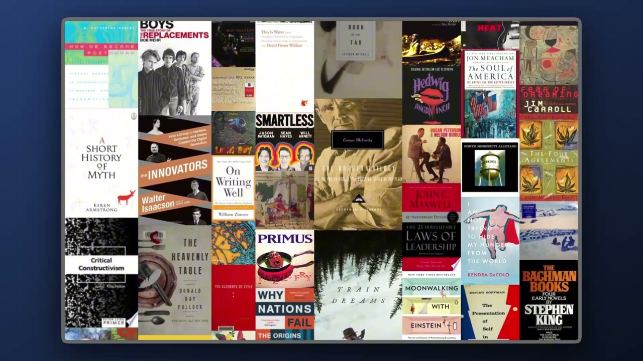 Serendipity, your media collection laid out as one explorable map